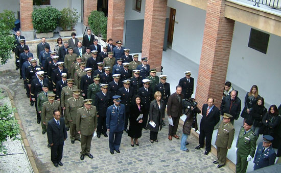 Reservistas Voluntarios en formación